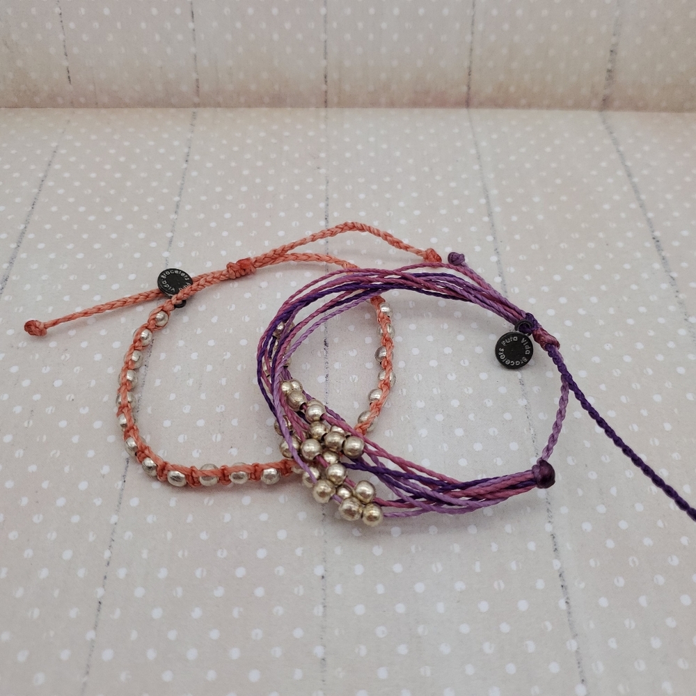 Lot of 2 Pura Vida Bracelets